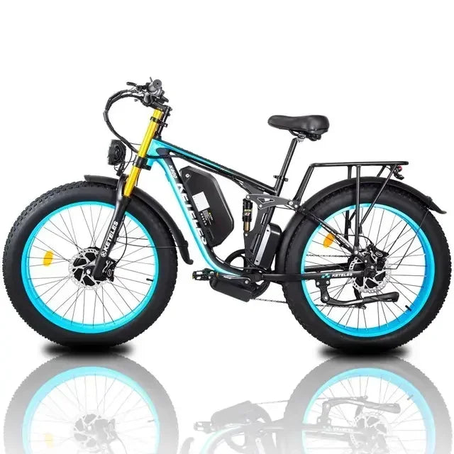 Keteles K800 2000W Fat Tire Bike Electric Mountain Bike - 2 Power Options Available!
