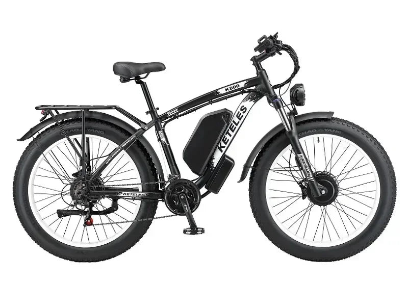 Keteles K800 2000W Fat Tire Bike Electric Mountain Bike - 2 Power Options Available!