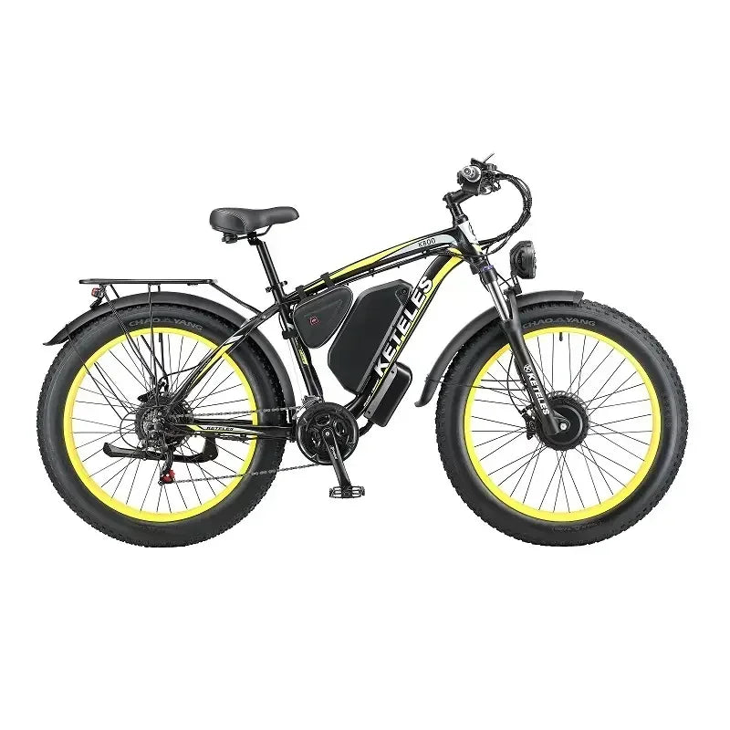 Keteles K800 2000W Fat Tire Bike Electric Mountain Bike - 2 Power Options Available!