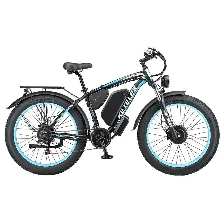 Keteles K800 2000W Fat Tire Bike Electric Mountain Bike - 2 Power Options Available!