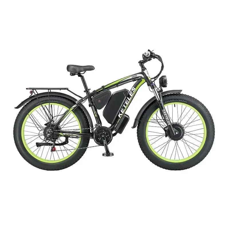 Keteles K800 2000W Fat Tire Bike Electric Mountain Bike - 2 Power Options Available!